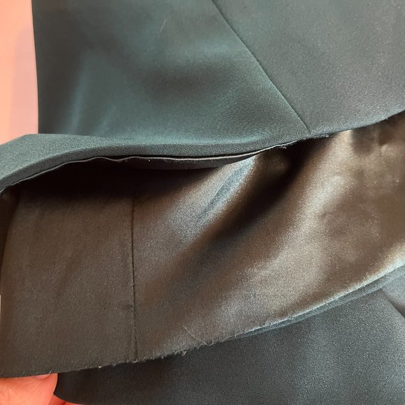 Jenny Yoo Collection Size 10 Green Dress Gown Strappy Tie Back - Picture 7 of 11